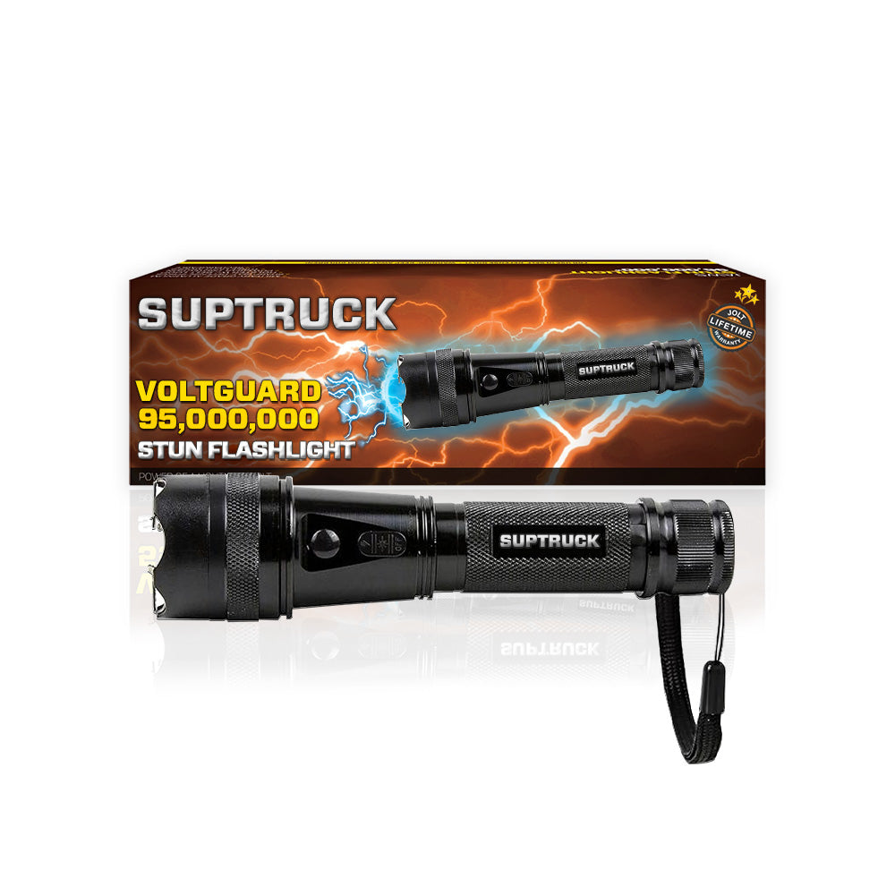 2025 Flash sale 75%OFF ∞O SUPTRUCKTMVoltGuard X95 TacticalStun Flashlight 4 Light inDark,Power in Danger