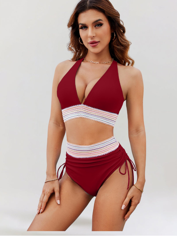 Lidia – Hasformáló Magas Derekú Bikini Szett