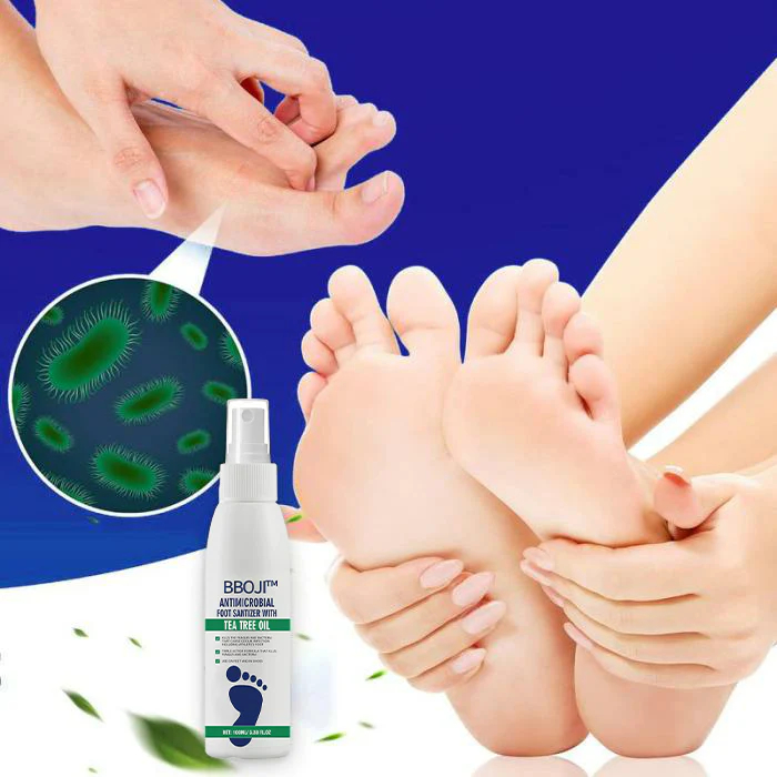 New User Offer   Tea Tree Oil Foot Care Spray – Premium Foot, Nail Moisturizer, Odor Eliminator, and Crack Relief Solution