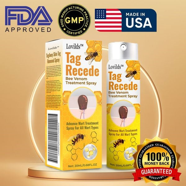 LOVILDS TagRecede Bee Venom Treatment Mole Removal Spray